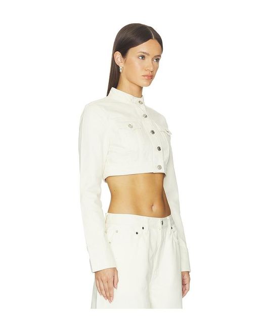 EB DENIM White Hannah Jacket