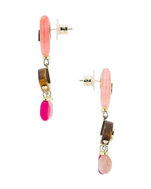 DANNIJO Red Maribel Earrings