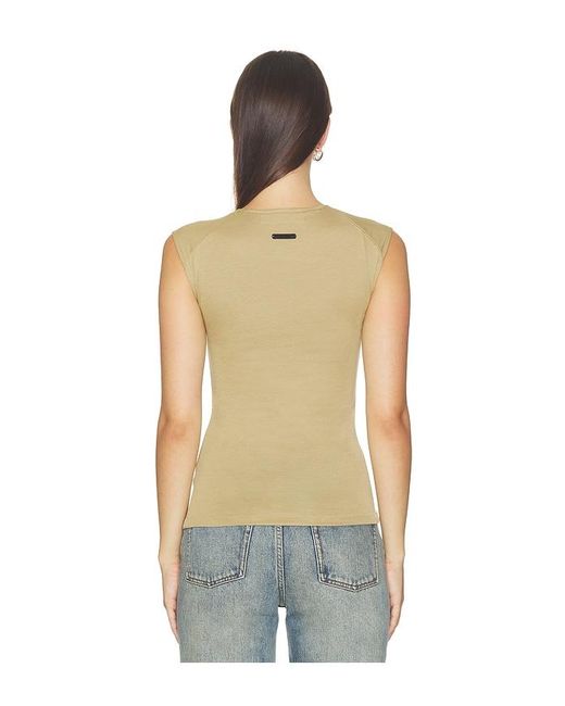 Fear Of God Blue Soft Rib Fitted Tank Top