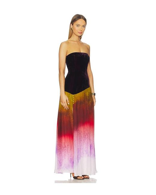 Muma World Red Veriga Dress