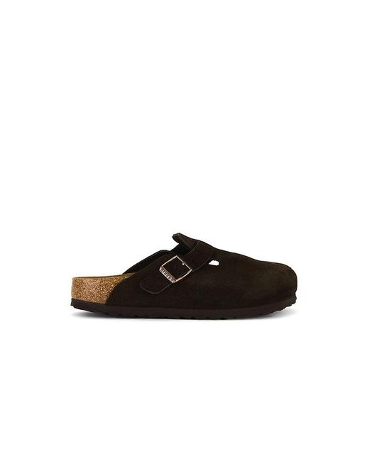 Birkenstock Black Boston Soft Footbed Clog