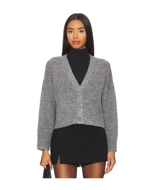 LNA Gray Cardigan Kiya Sparkle