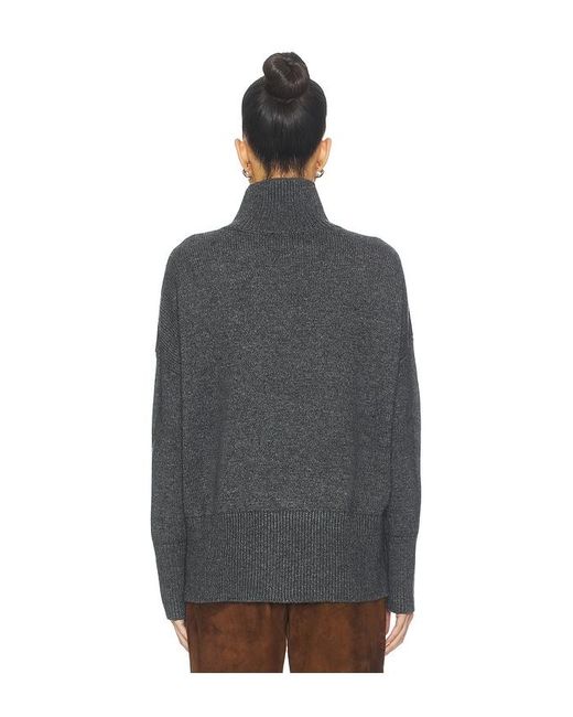 Elodie the Label Gray Spence Turtleneck Sweater