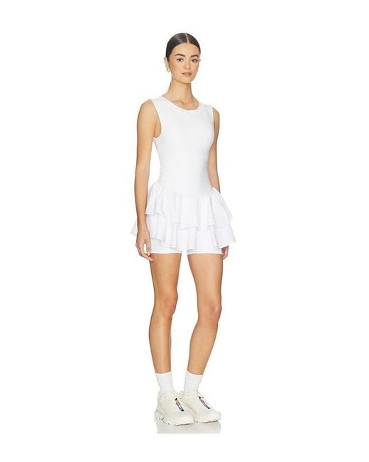 Free People White X Fp Movement Field Day Skortsie