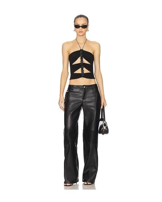 I.AM.GIA Black Fennick Top