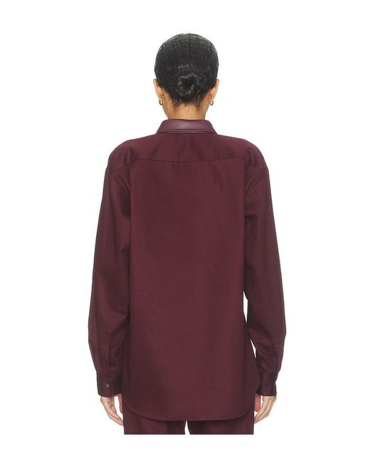 Kimberly Taylor Purple Ashley Utility Shirt