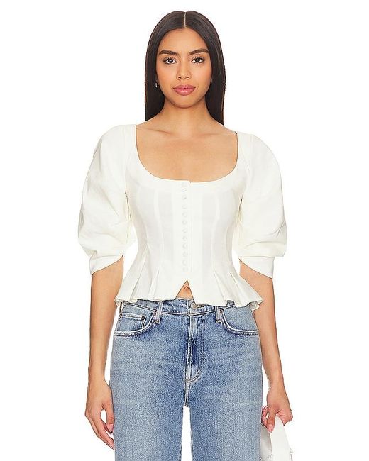 LPA White Sarita Blouse