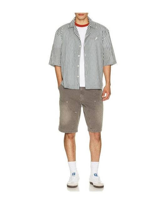AllSaints Gray Chopin Shirt for men