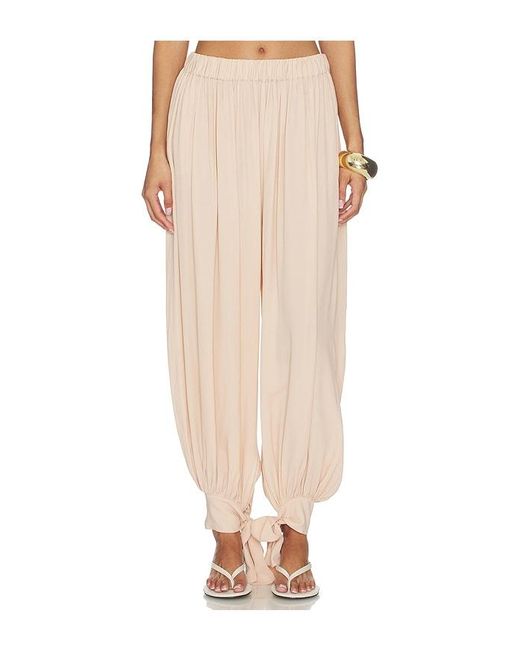 ANDAMANE Natural Noor Tied Up Maxi Pants