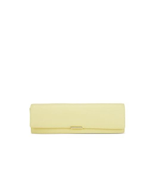STUDIO AMELIA Yellow Helix Mailbox Clutch