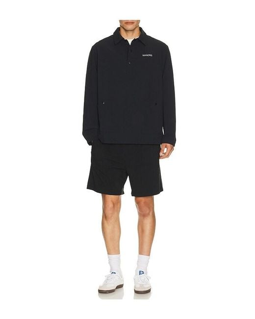 Manors Golf Blue Recycled Greenskeeper Jacket for men