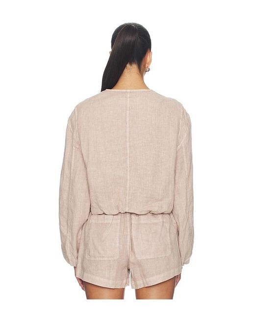 Blank NYC Natural Long Sleeve Jacket