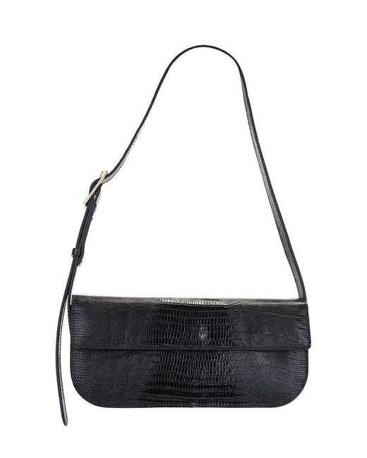 Flattered Black Lillie Shoulder Bag