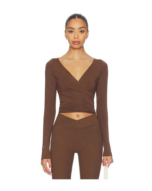437 Brown The Ballet Wrap