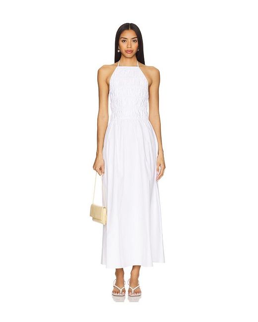 ROBE MEIRA en White Solid & Striped