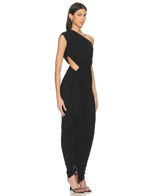 superdown Black Midi-Kleid Juliet