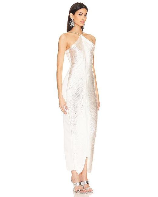 Cult Gaia White Renata Gown