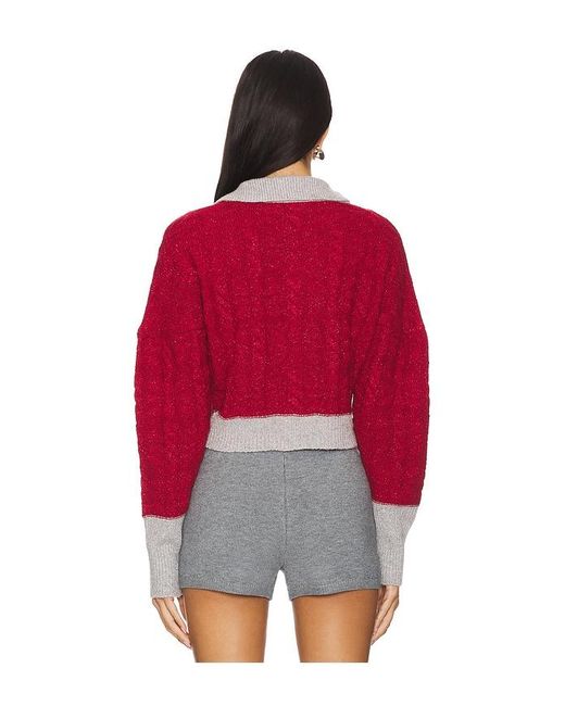 Asta Resort Red Bella Cardigan