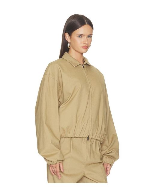 Fear Of God Natural Full Zip Work Jacket