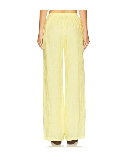 AEXAE Yellow X Revolve Drawstring Pant