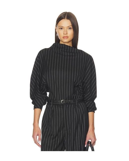 Nicholas Black Bettina Draped Long Sleeve Top