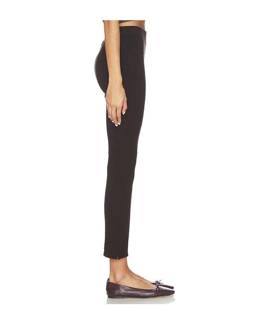DONNI. Black The Rib Straight Pant