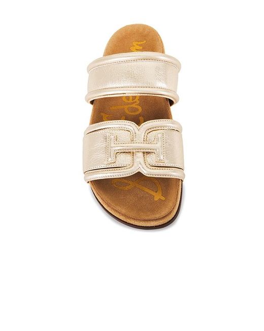 Sam Edelman White Rowan Slide
