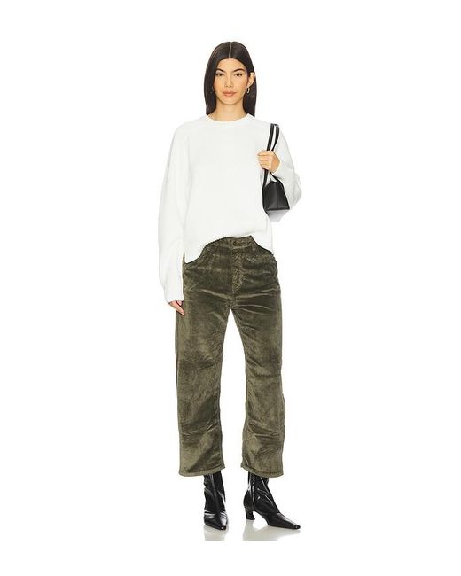 Free People Green X We The Free Deep Trance Cord Pant