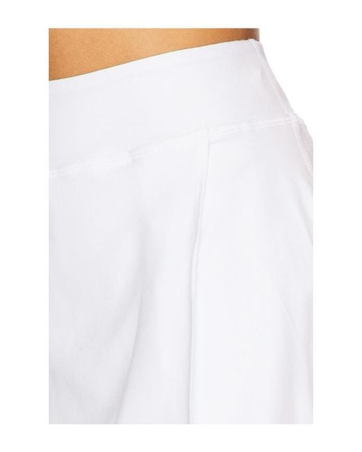 Beyond Yoga White Space Dye Points Crossover Skirt
