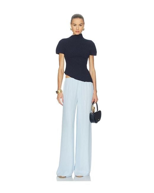 Cult Gaia Blue Annemie Top