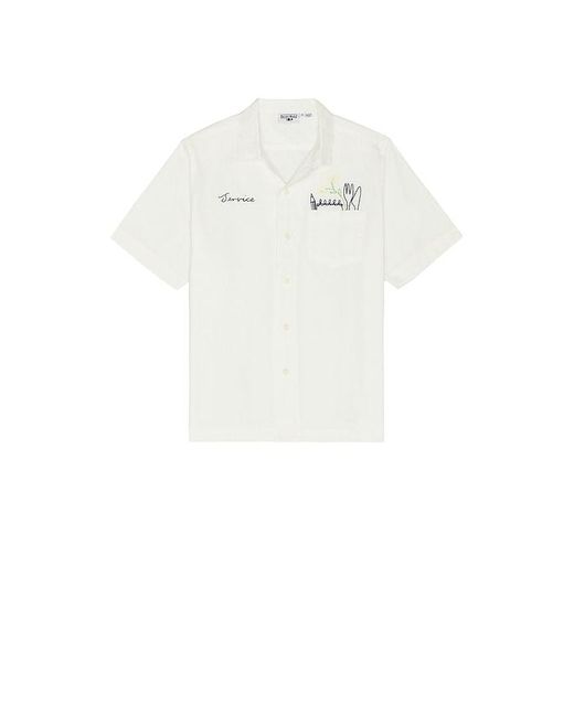 Service Works White Necessities Short Sleeve Shirt for men