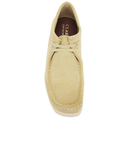 Clarks Schuh Wallabee in Brown für Herren