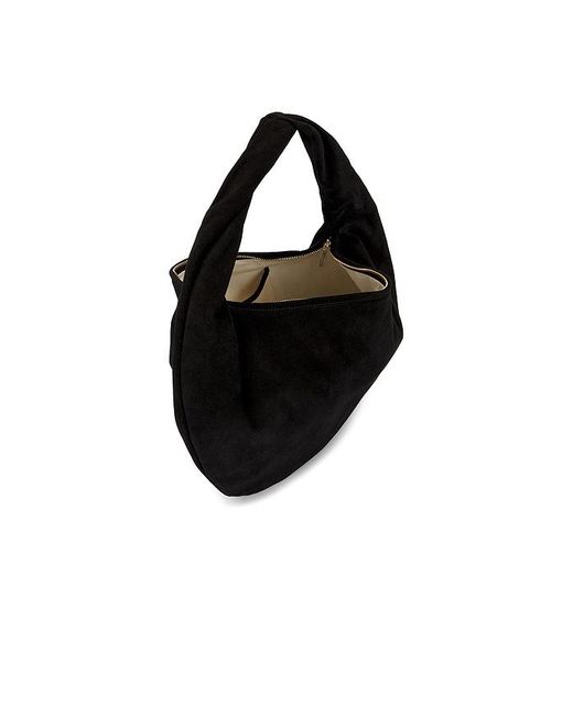Flattered Black Alva Shoulder Bag