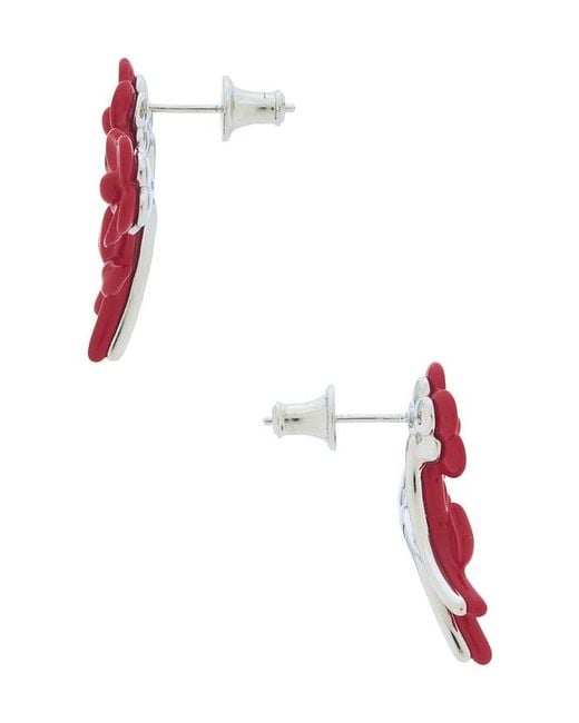 ShuShu/Tong Red Ohrring