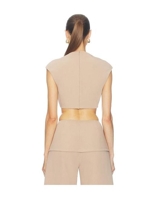 Camila Coelho Natural Eva Top