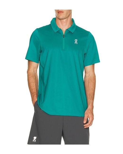 On Shoes Green Court Polo for men