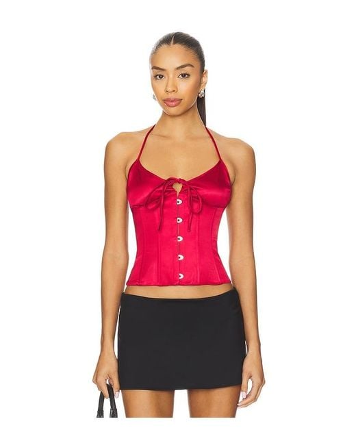 GUIZIO Red Marini Corset