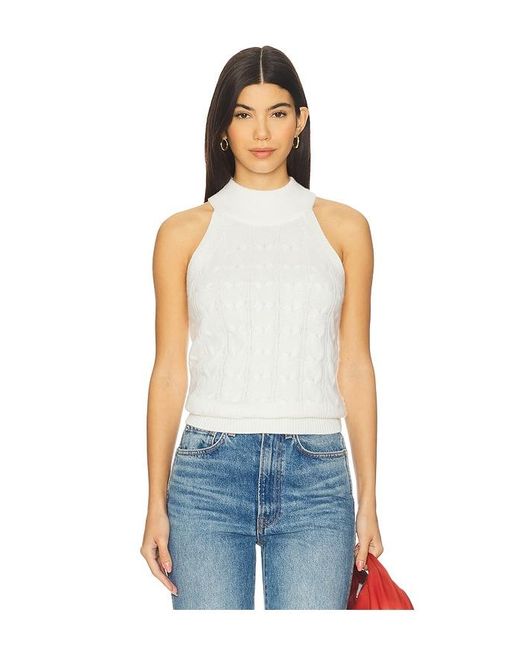 Lisa Yang Blue Serafine Top
