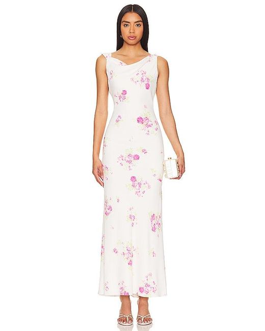Lovers + Friends White Maggie Maxi Dress