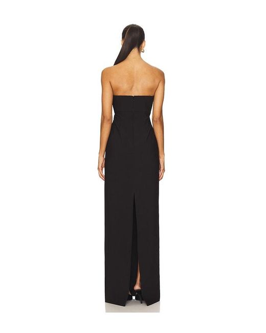 Likely Black Minka Gown