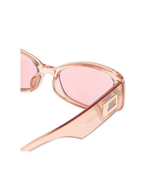 Le Specs Pink Starlight Sunglasses