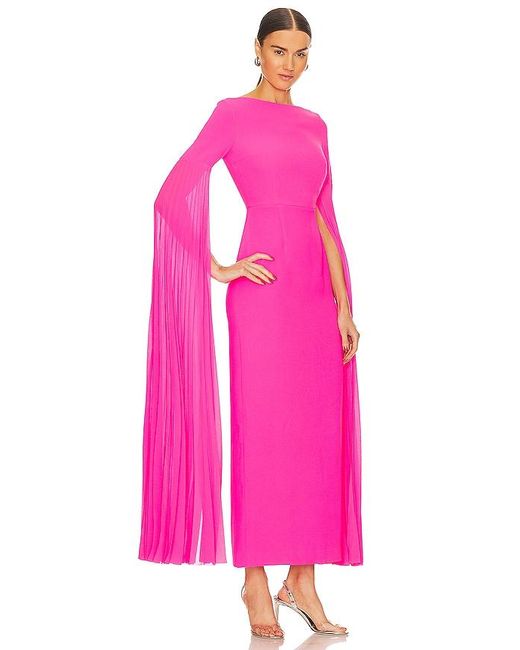 Solace London Pink Grace Maxi Dress
