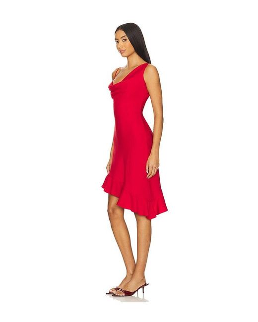 Azeeza Red Daphne Mini Dress