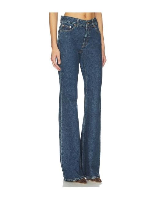 Dr. Denim Blue Elba Flare