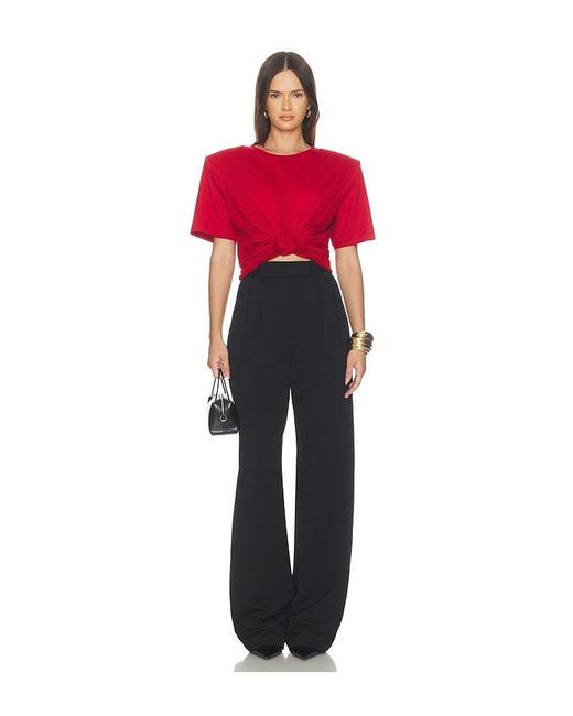 Magda Butrym Red Knot Front T-Shirt