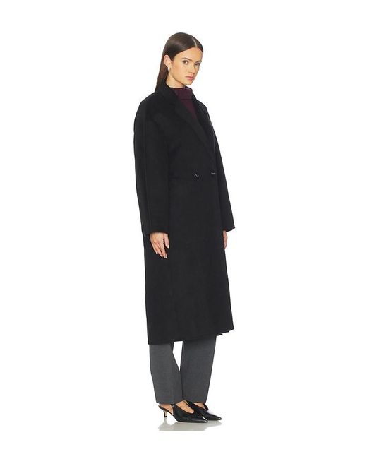 RUE SOPHIE Black Basile Coat
