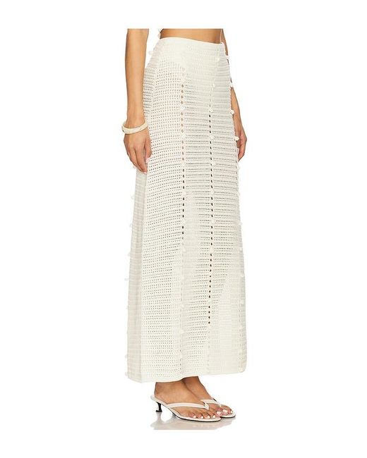 Devon Windsor Natural Haisley Skirt