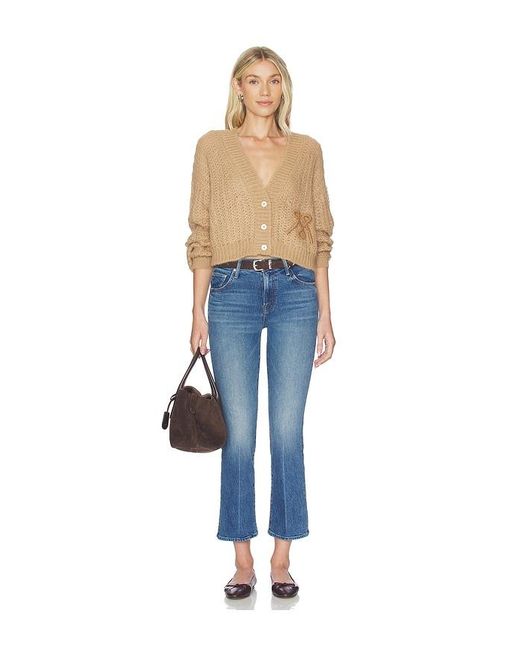 Mother Blue The Insider Ankle Jeans