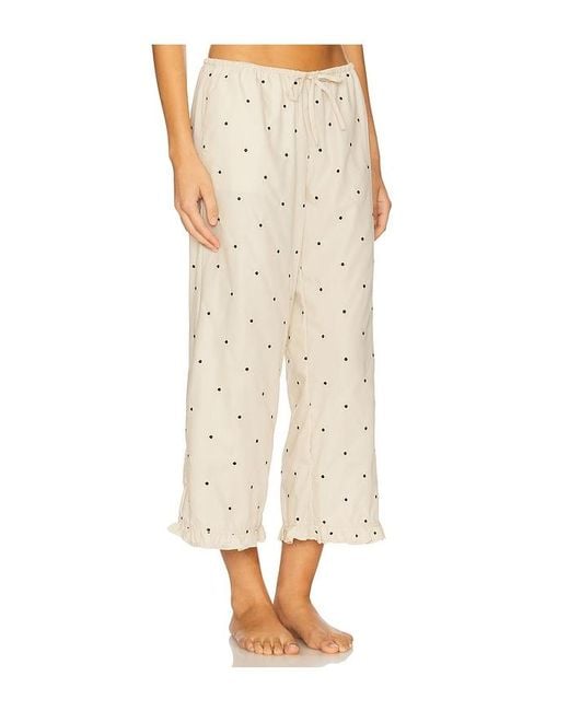 WeWoreWhat Natural Ruffle Pull-On Pant