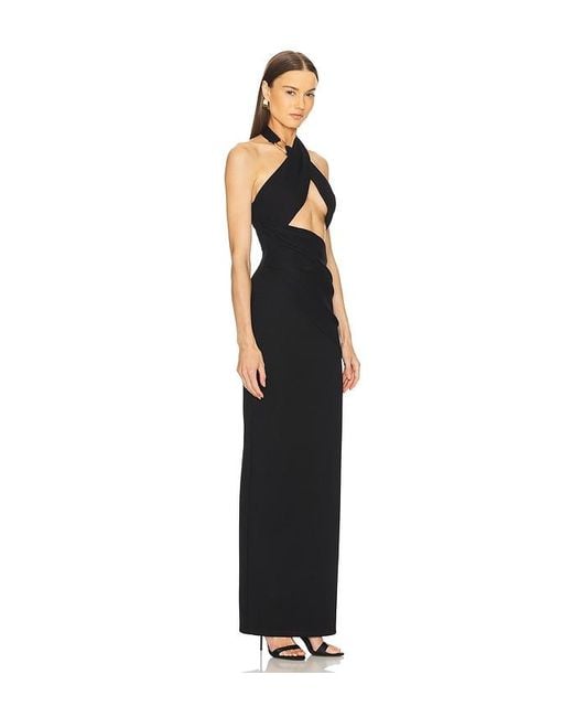 Michael Costello Black Abendkleid Victoria